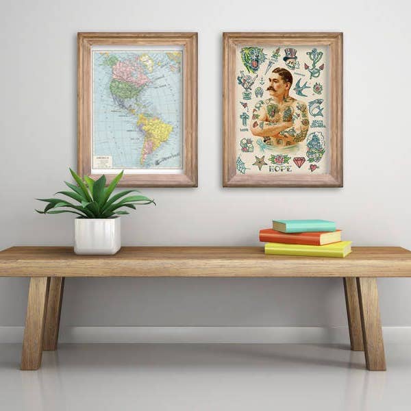 Tätowierungsplakat für den Großhandel von PRRINT!