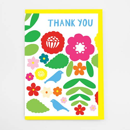 Alison Hardcastle - Wholesale Thank You Card - Mexican Embroidery
