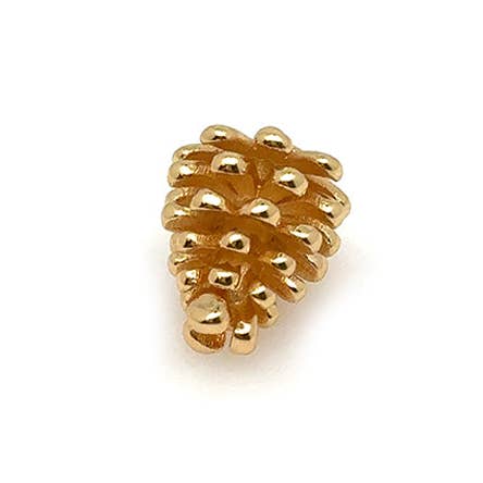 LINK Jewelry - Wholesale Individual Charm/Pendant - Pine Cone Charm0