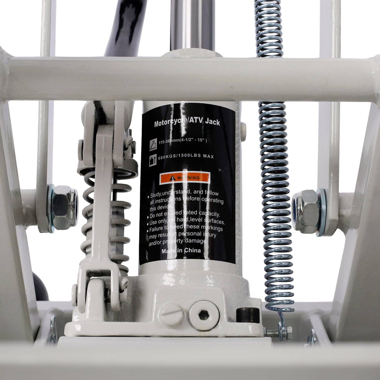 39F Inc. - Vente Porte-vélos - Cric hydraulique pour moto de 1500 LBS - Gris, 4 roues7