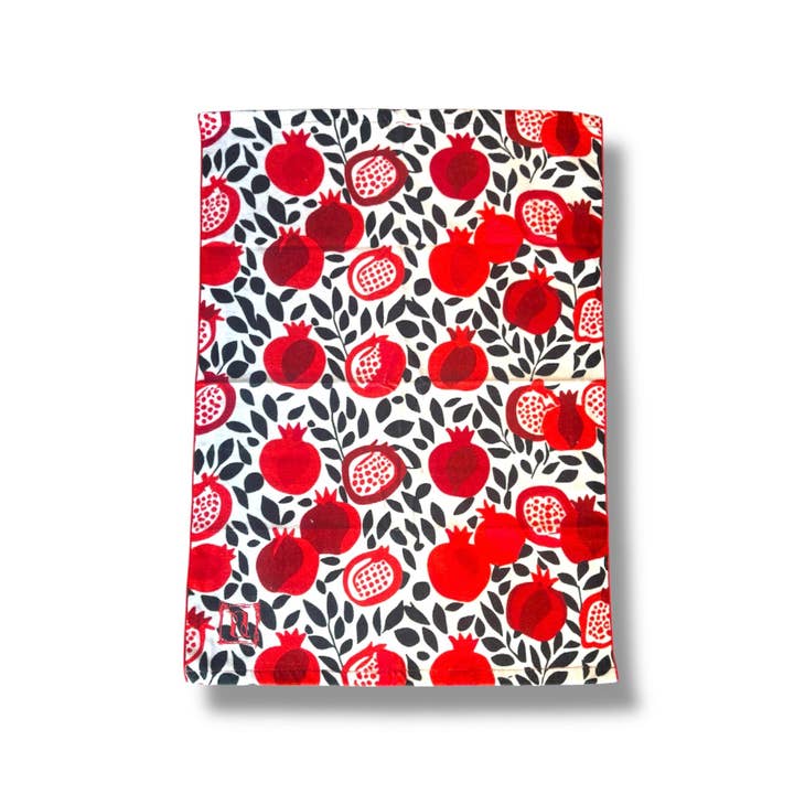 Pomegranate Bliss Kitchen Towel for wholesale by Anet’s Collection