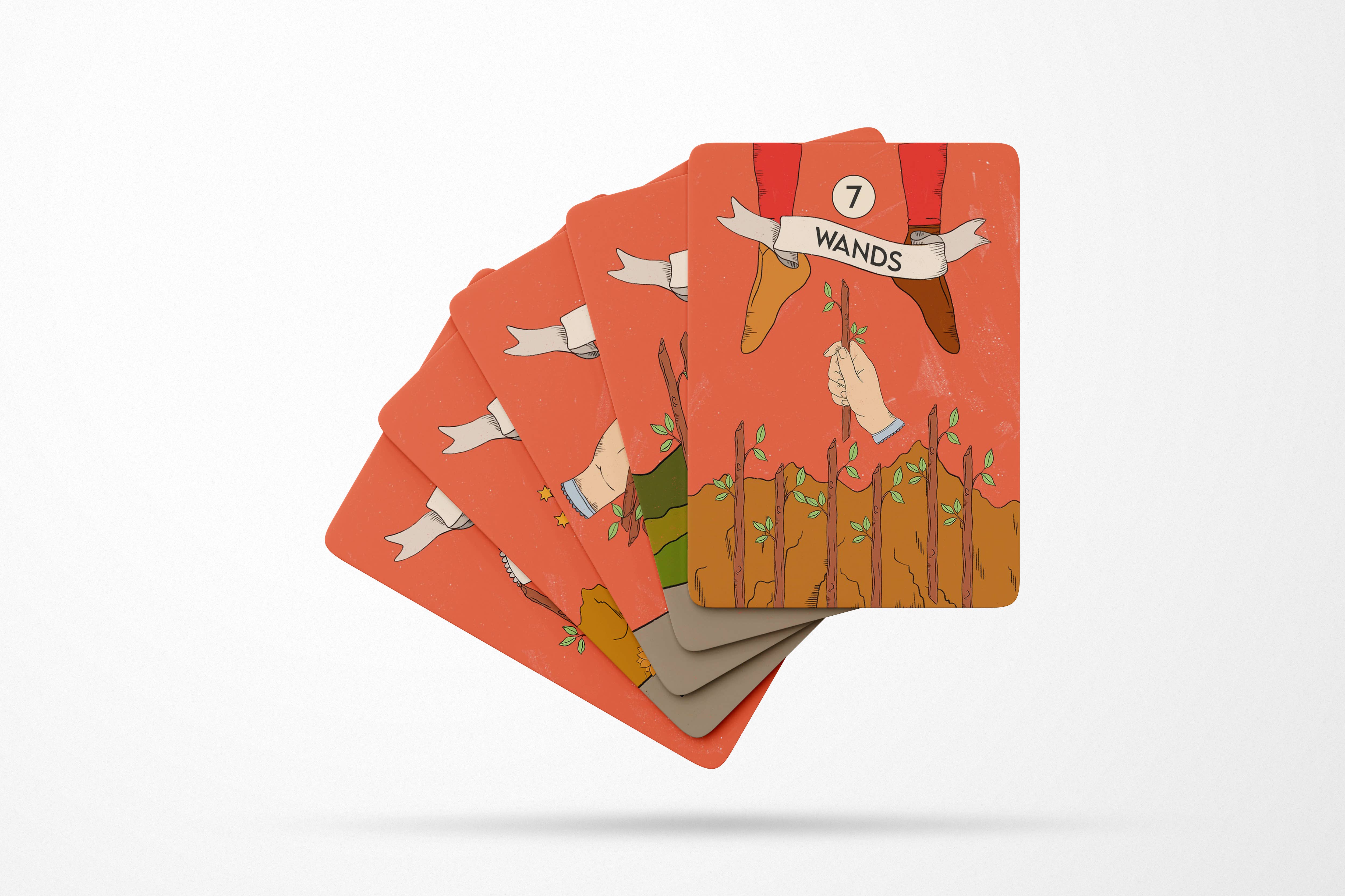 Dio Candle Company - Wholesale Playing Cards - Mystical Tarot Deck Poker-Sized w. Gold Gilded Edges9