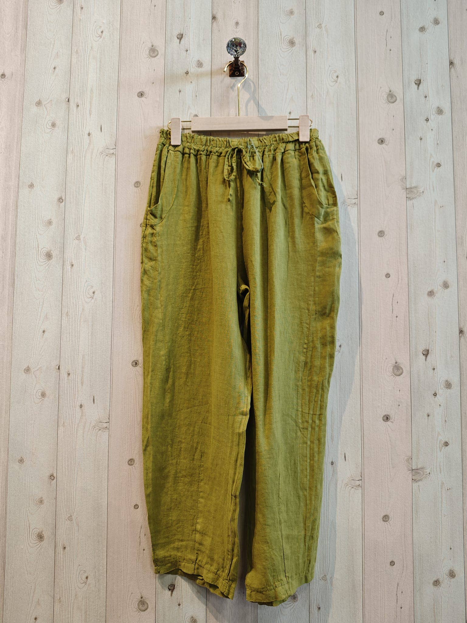 Linen & More - Vendita all'ingrosso Pantalone - Donna - Pantaloni base in lino 100% REF 65228