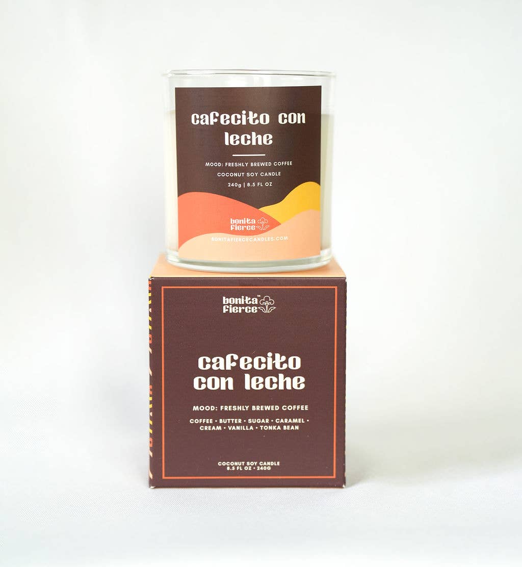 Bonita Fierce Candles - Wholesale Jar/Filled Candle - Cafecito Con Leche Candle | Coffee & Milk Candle8
