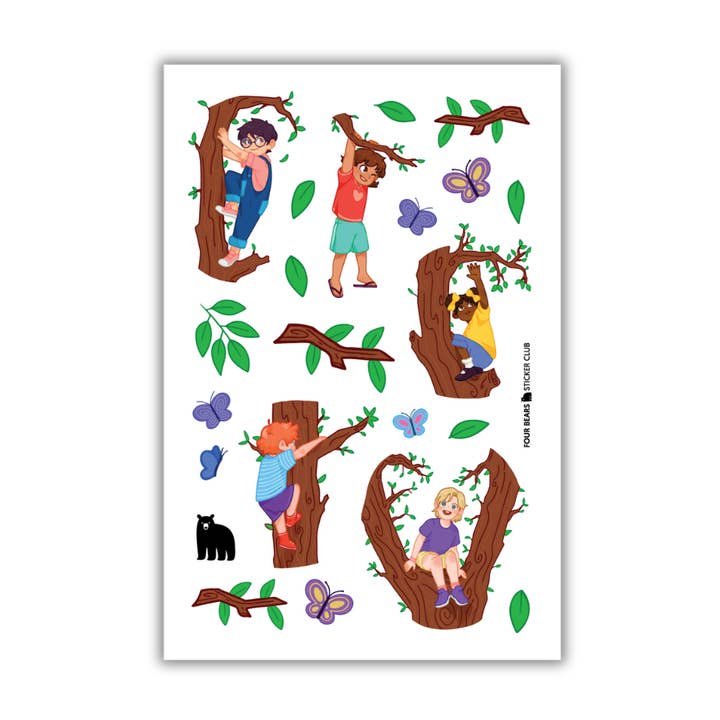 Branching Out for wholesale by Four Bears Sticker Club