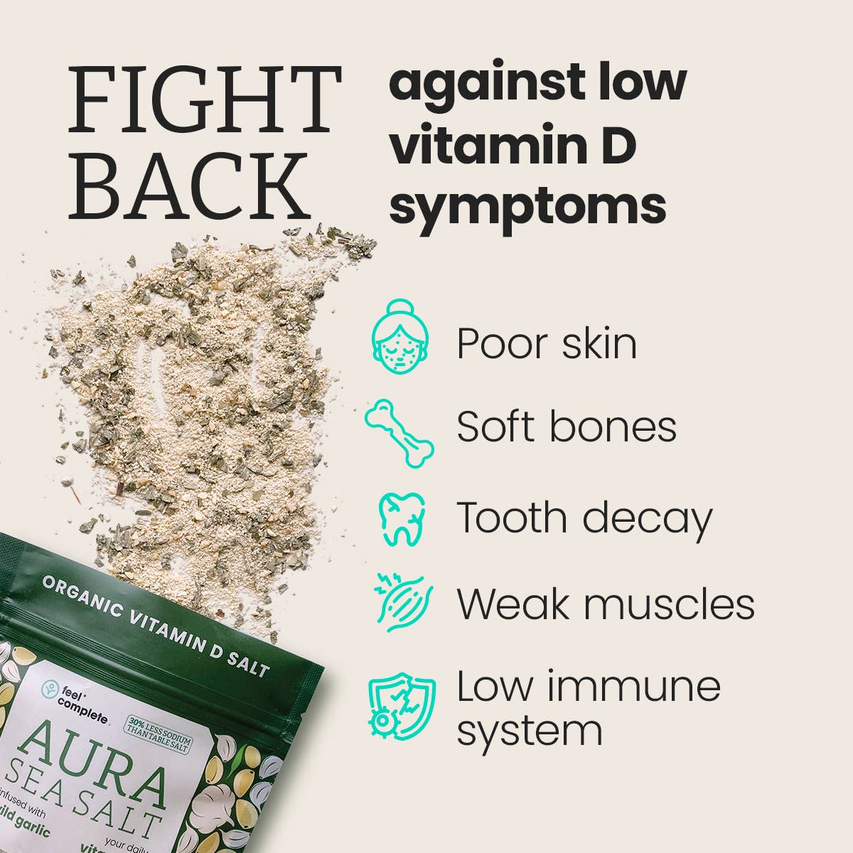 Feel Complete – wholesale Salt – Aura Sea Salt - Organic5