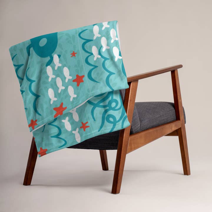 Genius Series Throw Blanket - Jules for wholesale by Cotton Babies