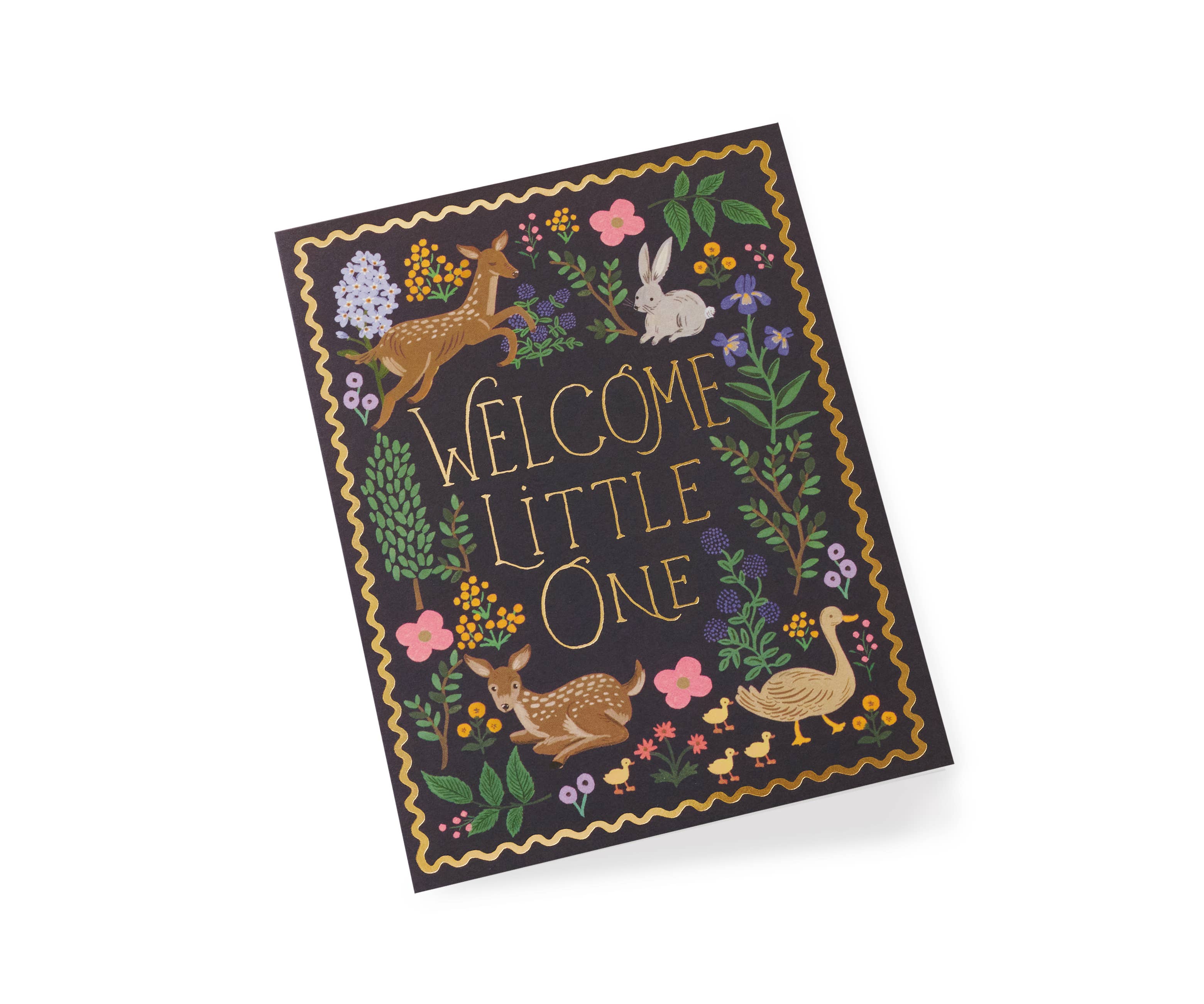 Rifle Paper Co. - Wholesale Baby Card - Woodland Welcome Card1