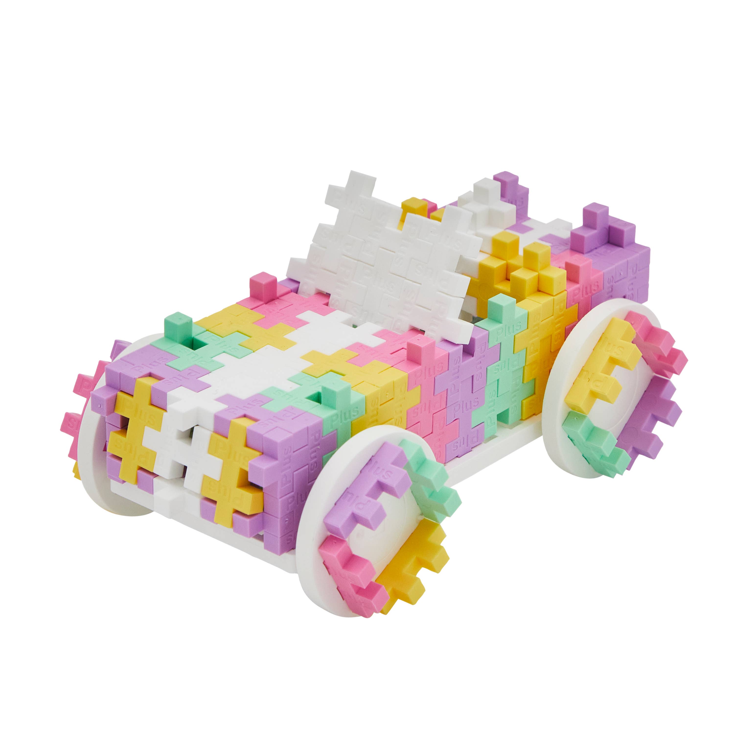 Plus-Plus USA - Wholesale Build-a-Toy - Kids - Tube 200 pc - Color Cars - Candy2