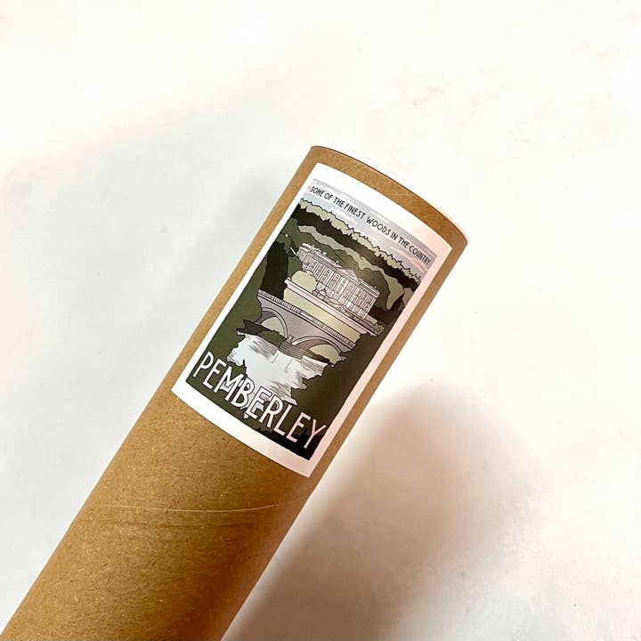 Bookishly (US Duties Paid) - Wholesale Poster - Pemberley Fictional Travel Poster3