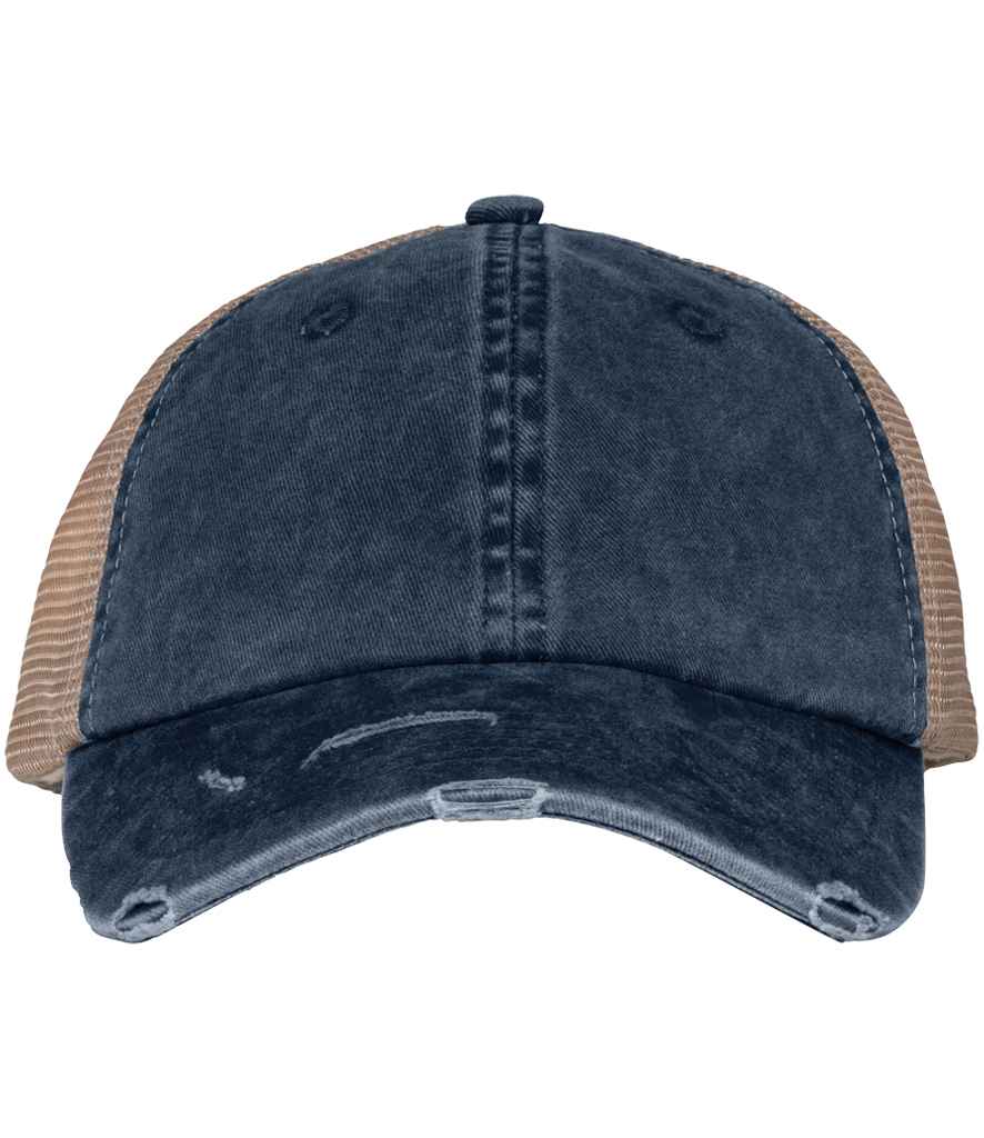 Pierre Francis – Engroshandel Trucker hat - Dame – Native Spirit - Washed Trucker Destroy Cap6