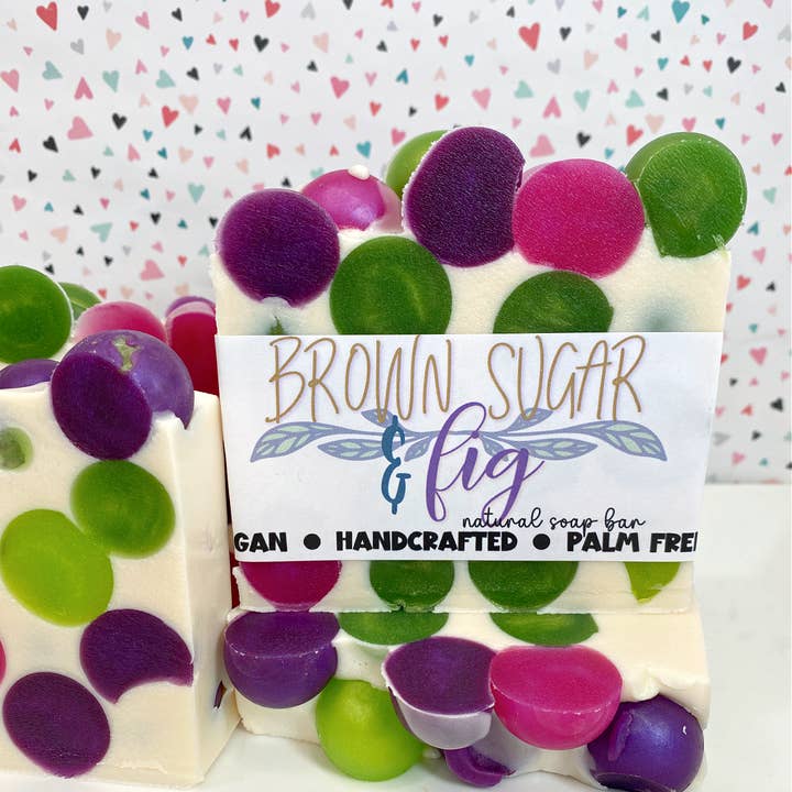 Brown Sugar and Fig - Handmade Soap Bar for wholesale by The Little Bubble