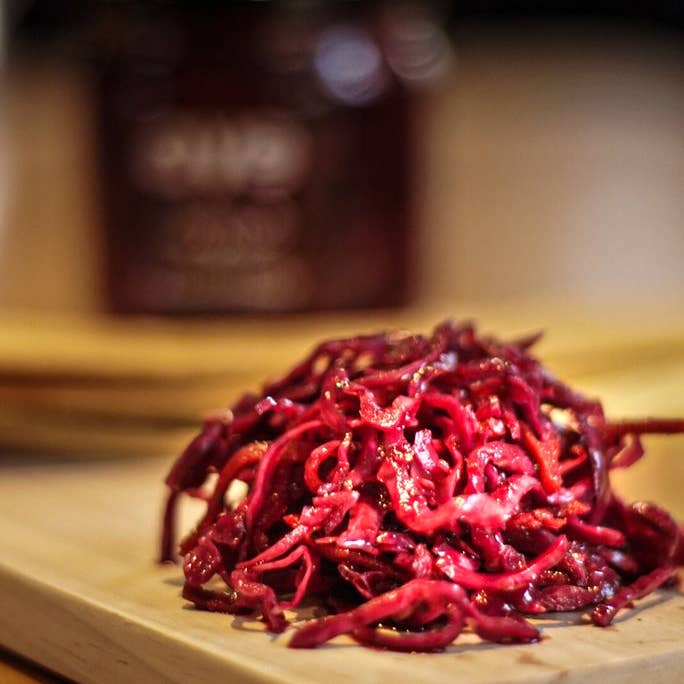 Aye Pickled - Wholesale Pickled Vegetables - Pickled Slaw (Pickled Red Cabbage)