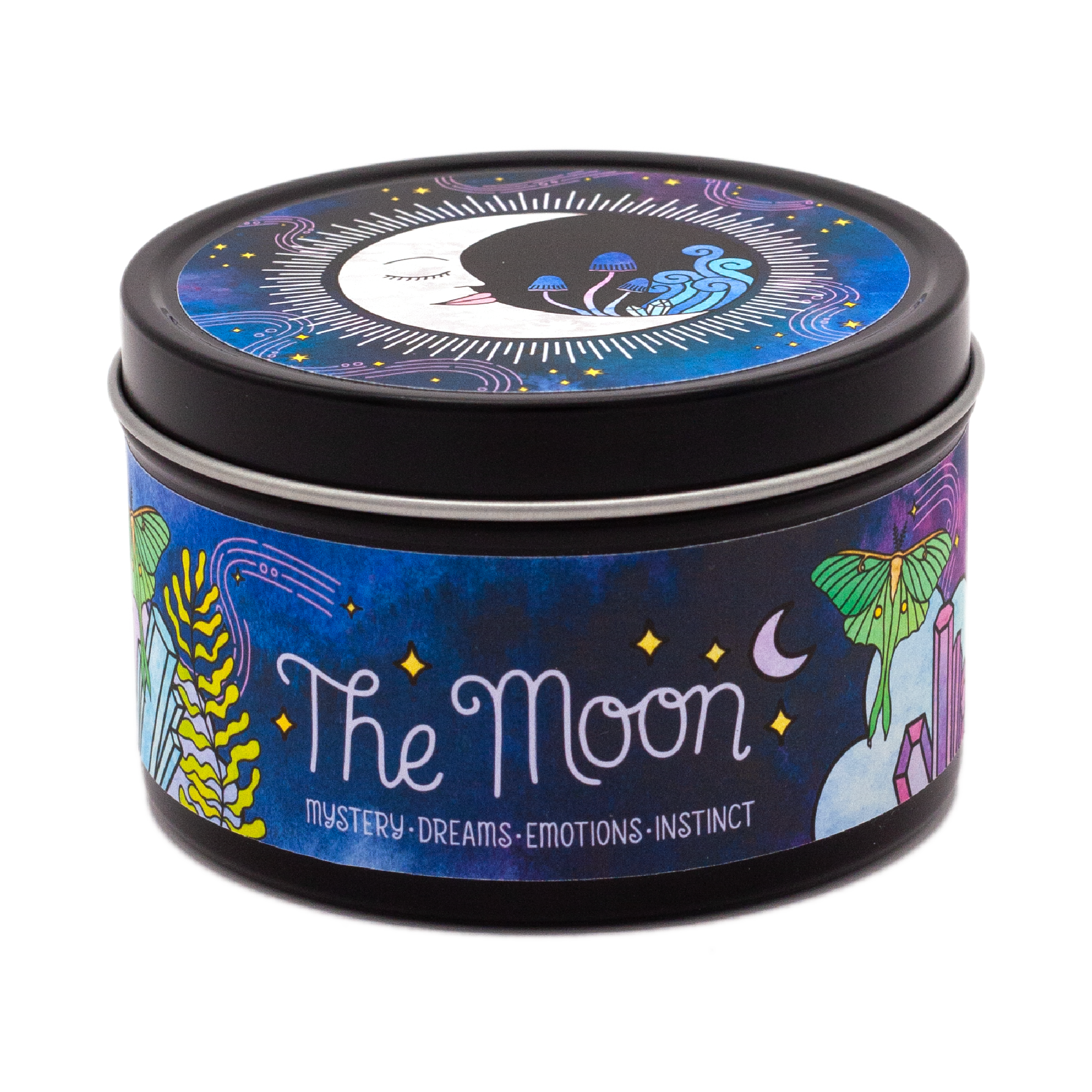 Rachel Beyer - Wholesale Travel Candles - The Moon Aromatherapy Soy Candle - Cypress Lemon14
