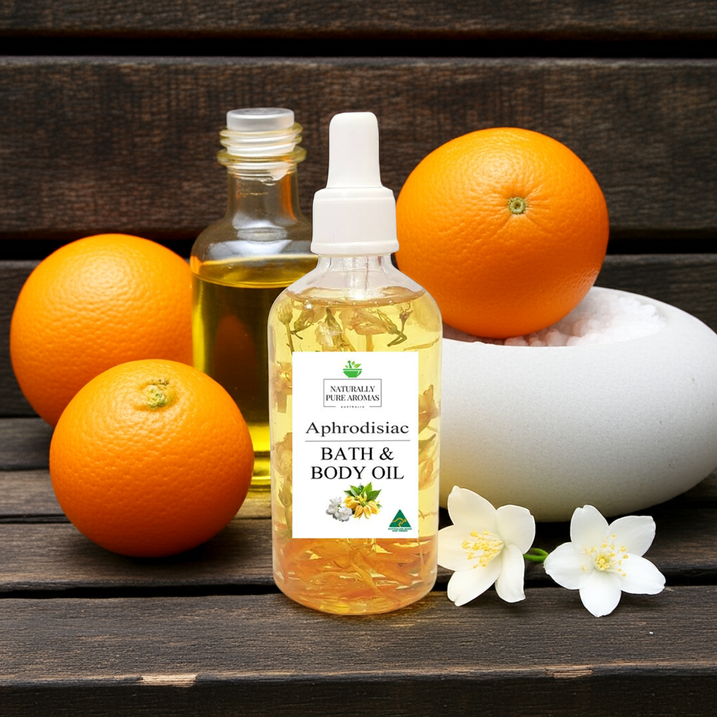 Naturally Pure Aromas - Vente Huile pour le bain/corps - Huile de Bain & Corps Aphrodisiaque 30 ML1