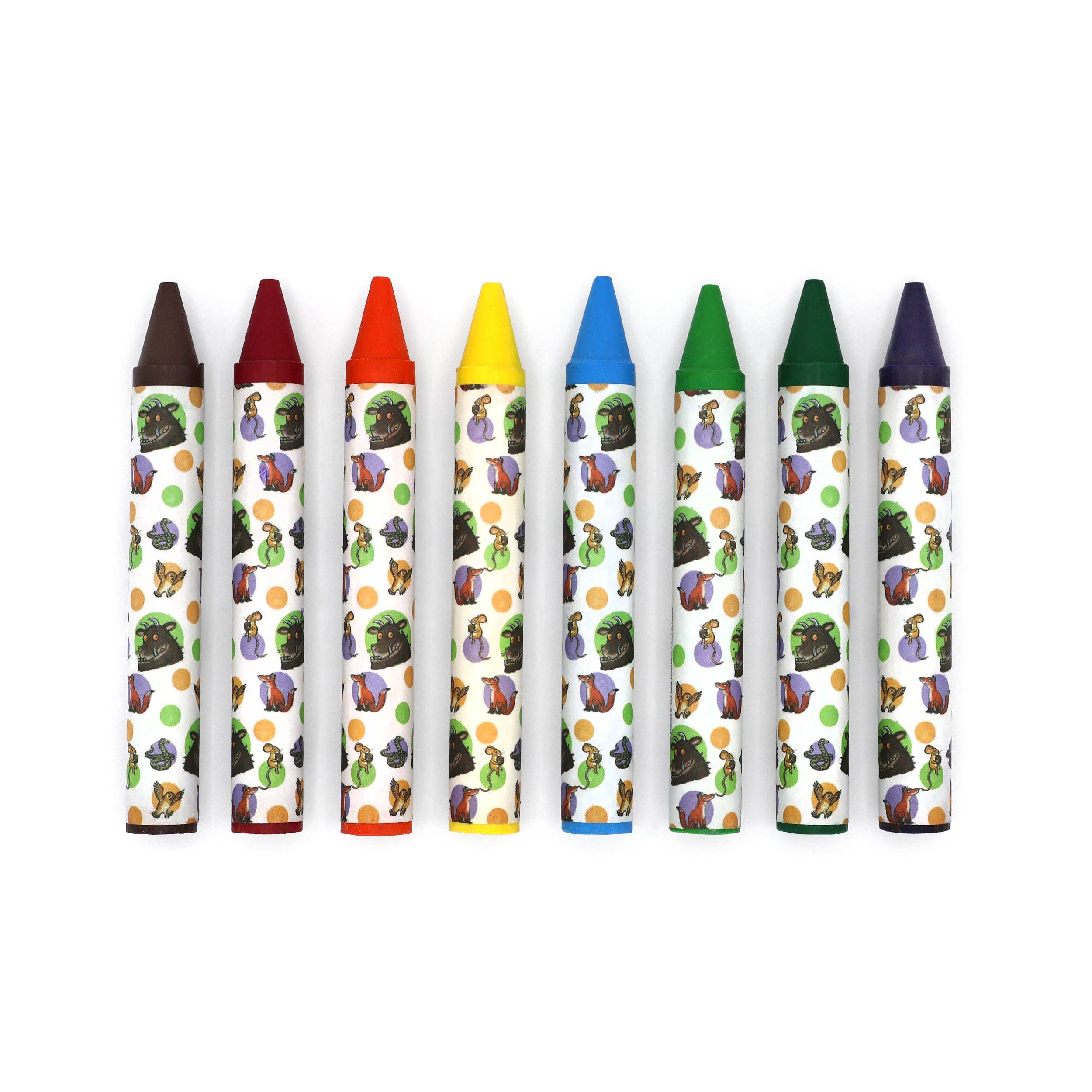 Robert Frederick Ltd - Wholesale Crayons - Kids & Baby - The Gruffalo Set of 8 Jumbo Crayons1