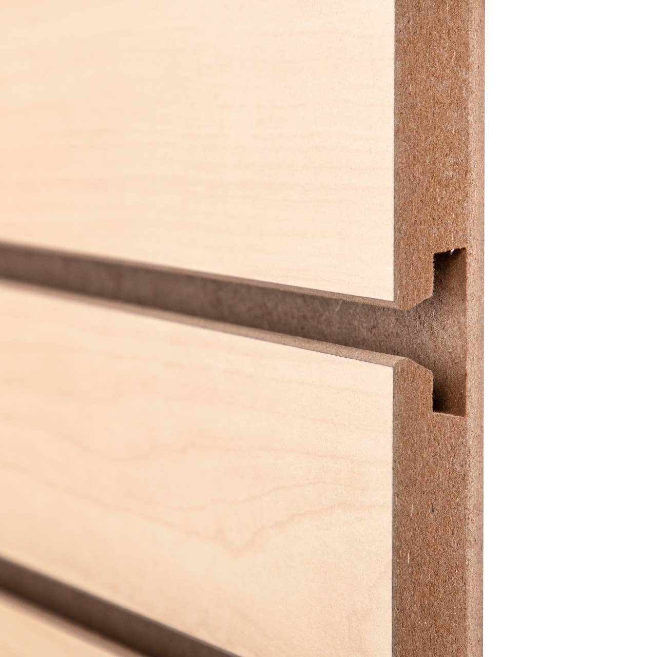 Store Supply Warehouse - Wholesale Retailer Display - Accessories - 2' X 4' Maple Horizontal Slatwall Easy Panels - Pack Of 2 7