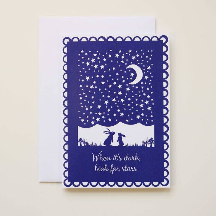 Se efter stjerner A6 Printed Card for engroshandel hos pogofandango