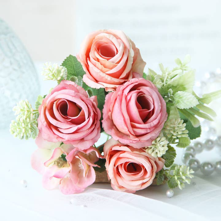 Valentinstag Kunstrosenstrauß Hochzeits- und Wohnkultur für den Großhandel von Liffy