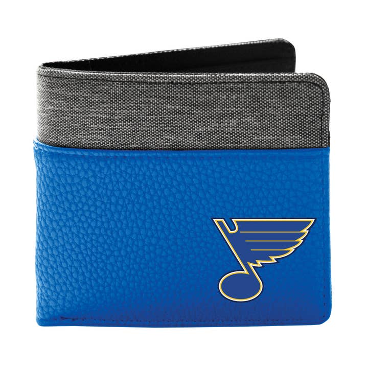 Portefeuille à deux plis Pebble Blues de la LNH pour la vente par Little Earth Productions