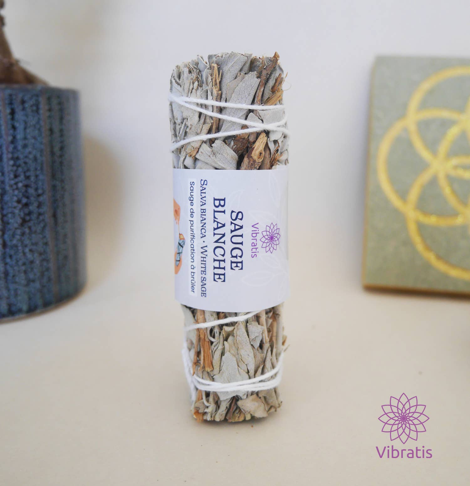 Vibratis - Wholesale Sage Bundle - 9+1 FREE: White sage stick in bulk3