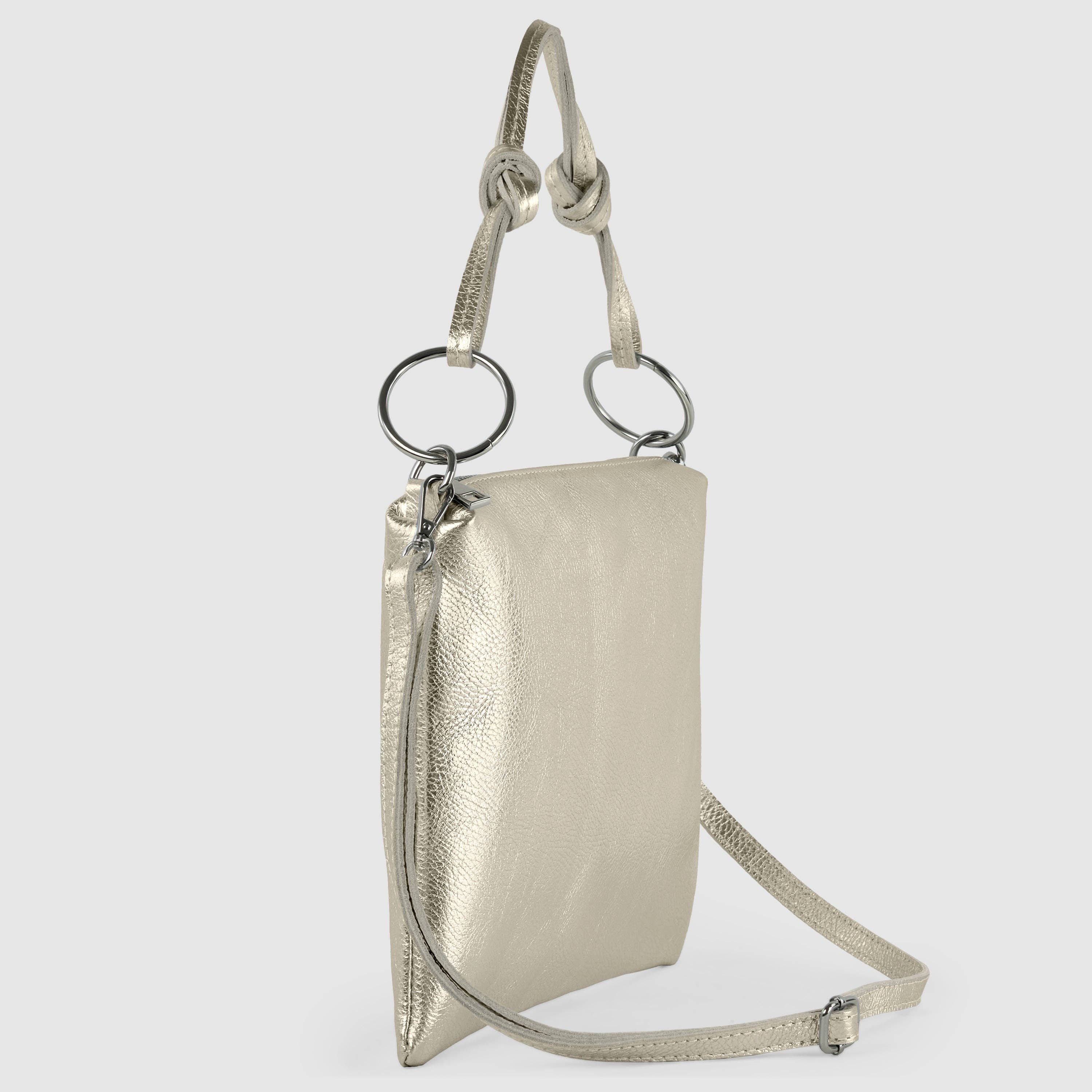 TAKEASY - Wholesale Shoulder Bag - Women's - Italian Genuine Metallic Calf Leather Shoulder Bag 17155116