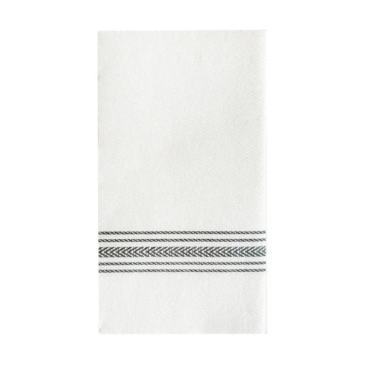 Set di 21 tovaglioli per ospiti Volume 4, colore nero per la vendita all'ingrosso da parte di Pulp