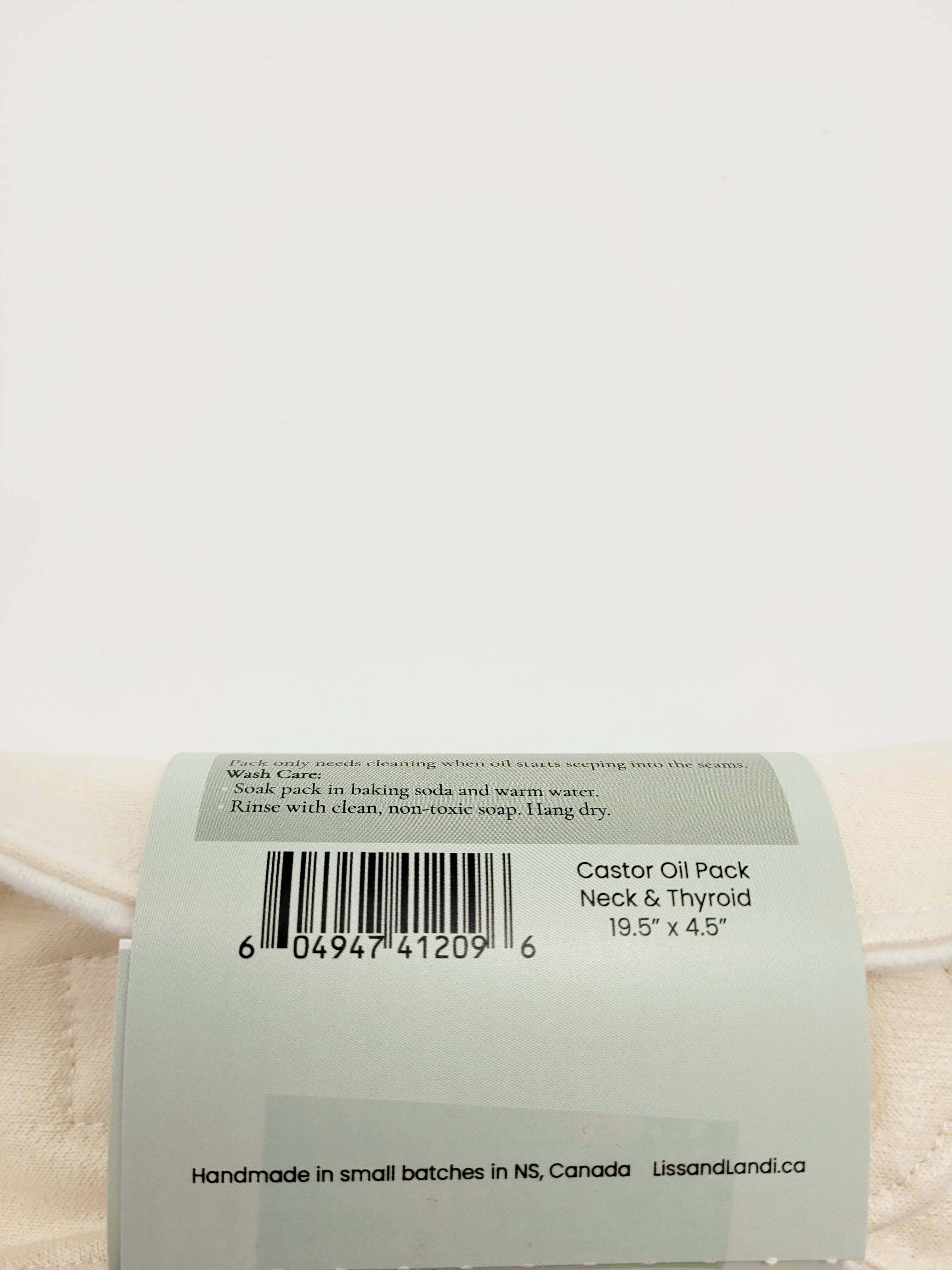 LISS & LANDI – wholesale Cotton pad – Pack for Organic Castor Oil - Neck 8