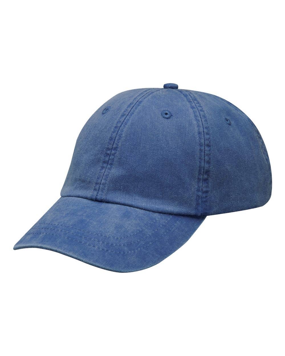 Gracie Designs - Wholesale Baseball Cap - Unisex - Custom Pigment Dyed Dad Cap – Chainstitch Text Hat9