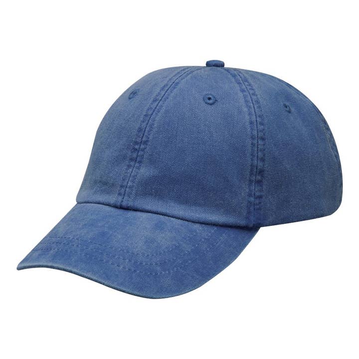 Gracie Designs - Wholesale Baseball Cap - Unisex - Custom Pigment Dyed Dad Cap – Chainstitch Text Hat9