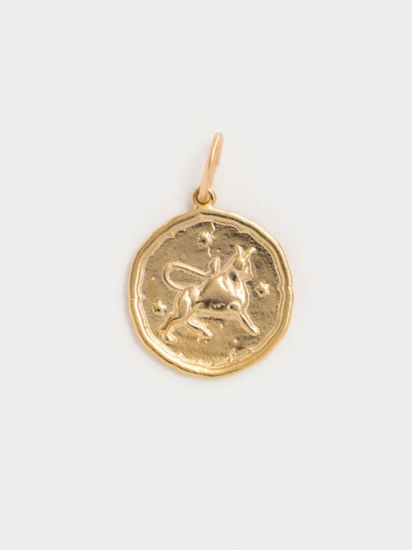 Taurus Zodiac Pendant for wholesale by Narrative Jewelry