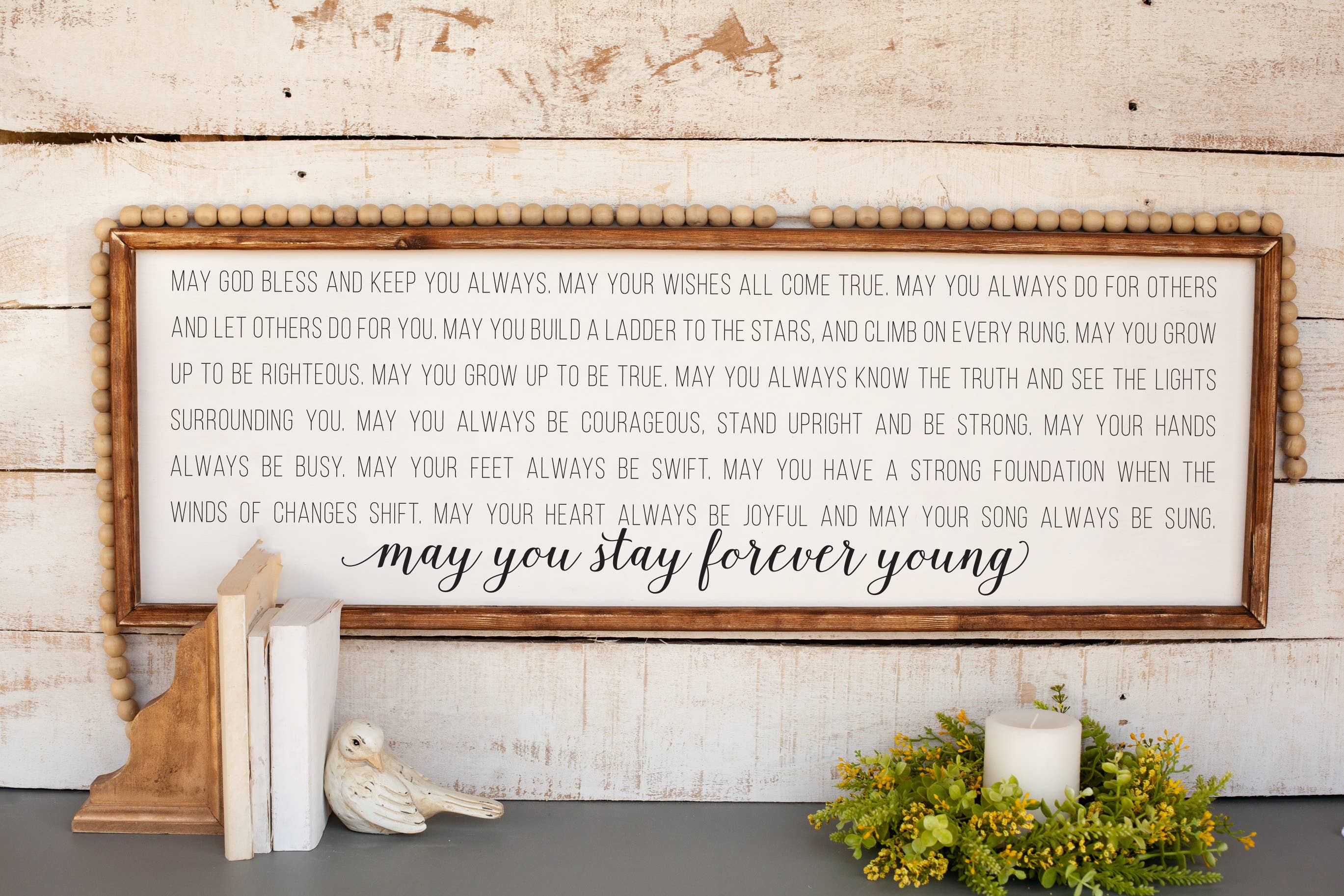 Our Kindred Home – wholesale Sign – Forever Young3