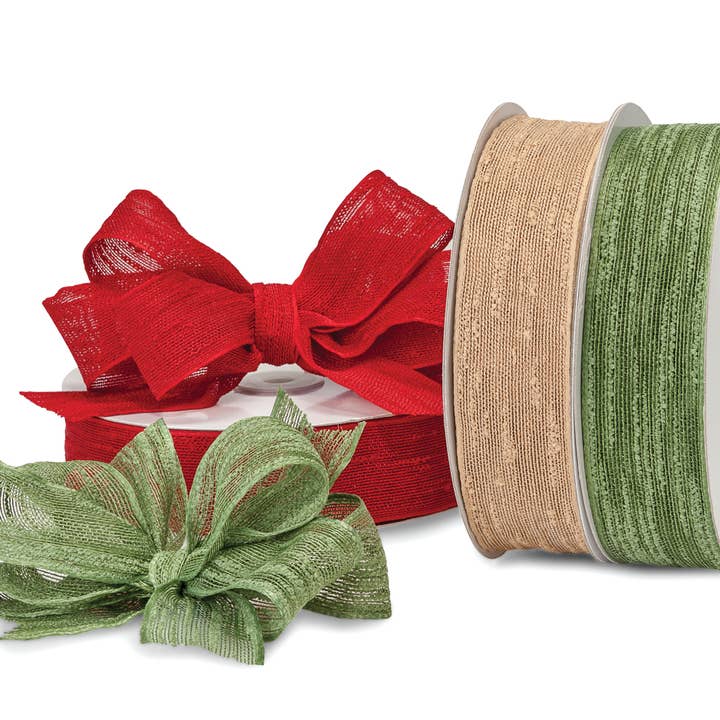 Nashville Wraps - Wholesale Ribbon - Gift Wrapping - Birchwood Open Weave Ribbon