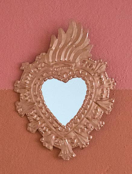 P.I.Project America – Engroshandel Julepyntsæt – Sacred Heart mexicansk tinornament med spejl6