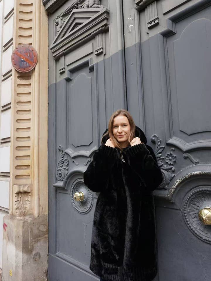 CIAO MILANO - Wholesale Fur/Faux Fur Coat - Women's - 284012 Faux fur hooded coat10