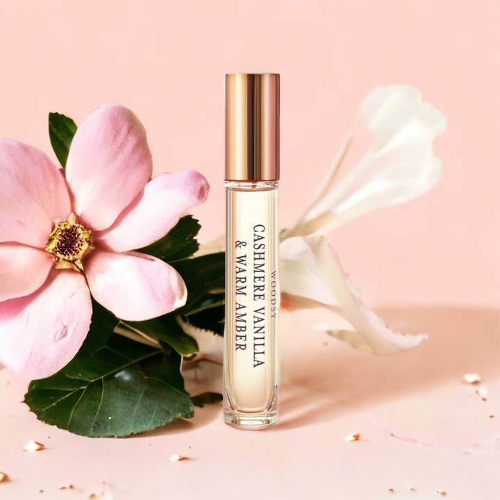 Cashmere Vanilla & Warm Amber- Roll-On Fragrance/10mls for wholesale by Woodsy Homelife
