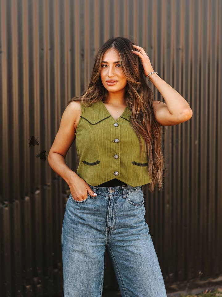 2 Fly Co - Wholesale Outerwear Vest - Women's - COYOTE RIDGE VEST *VERDE