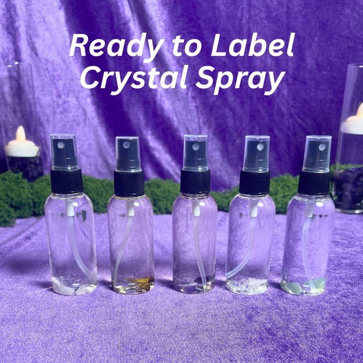Crystal Infused Room Mist Wholesale | READY TO LABEL for wholesale by Mystic Showers