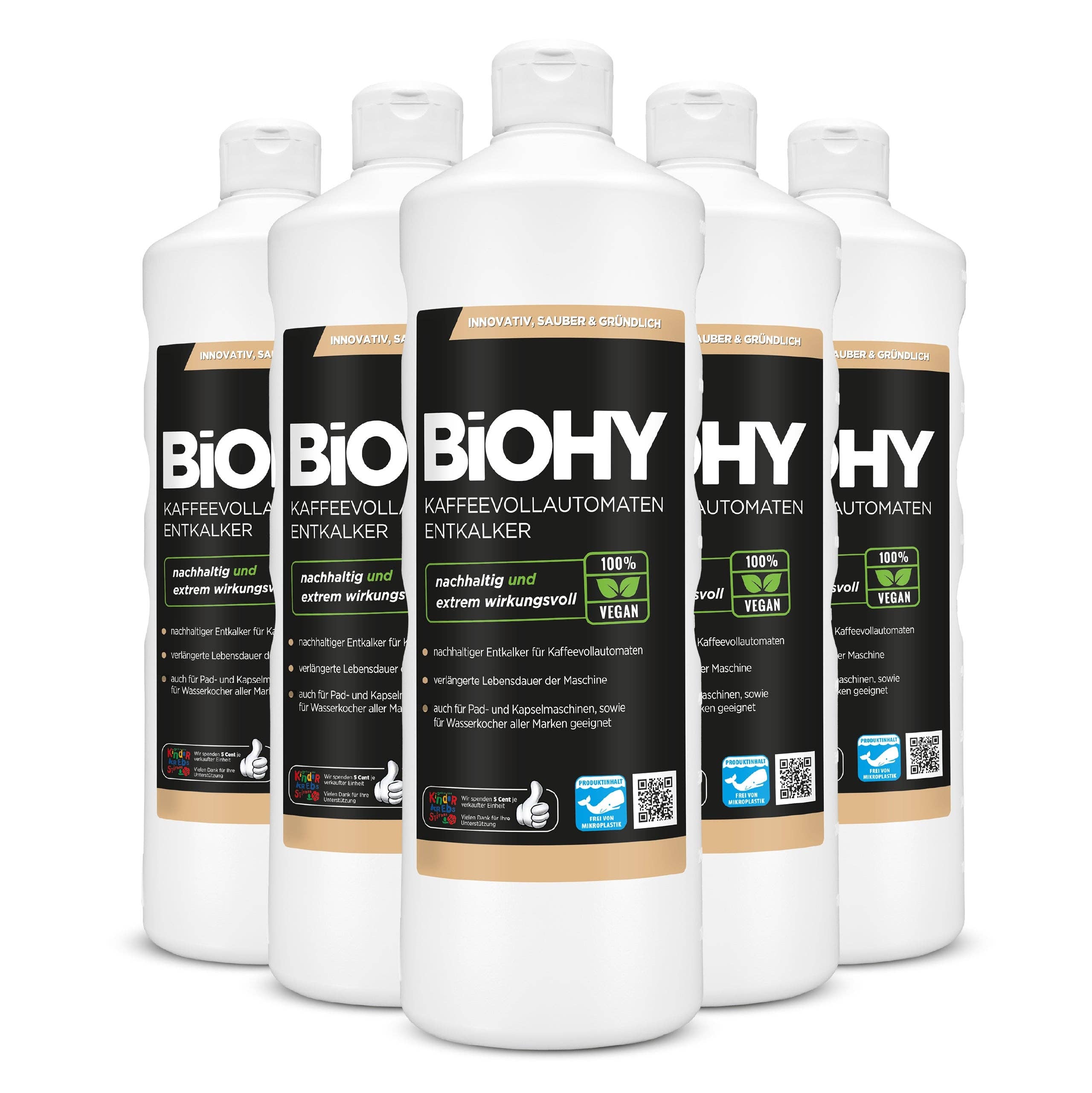 BiOHY - Wholesale Multi-Surface Cleaner - BioHy fully automatic coffee machines descaler, lime remover, descaling agent, lime remover9