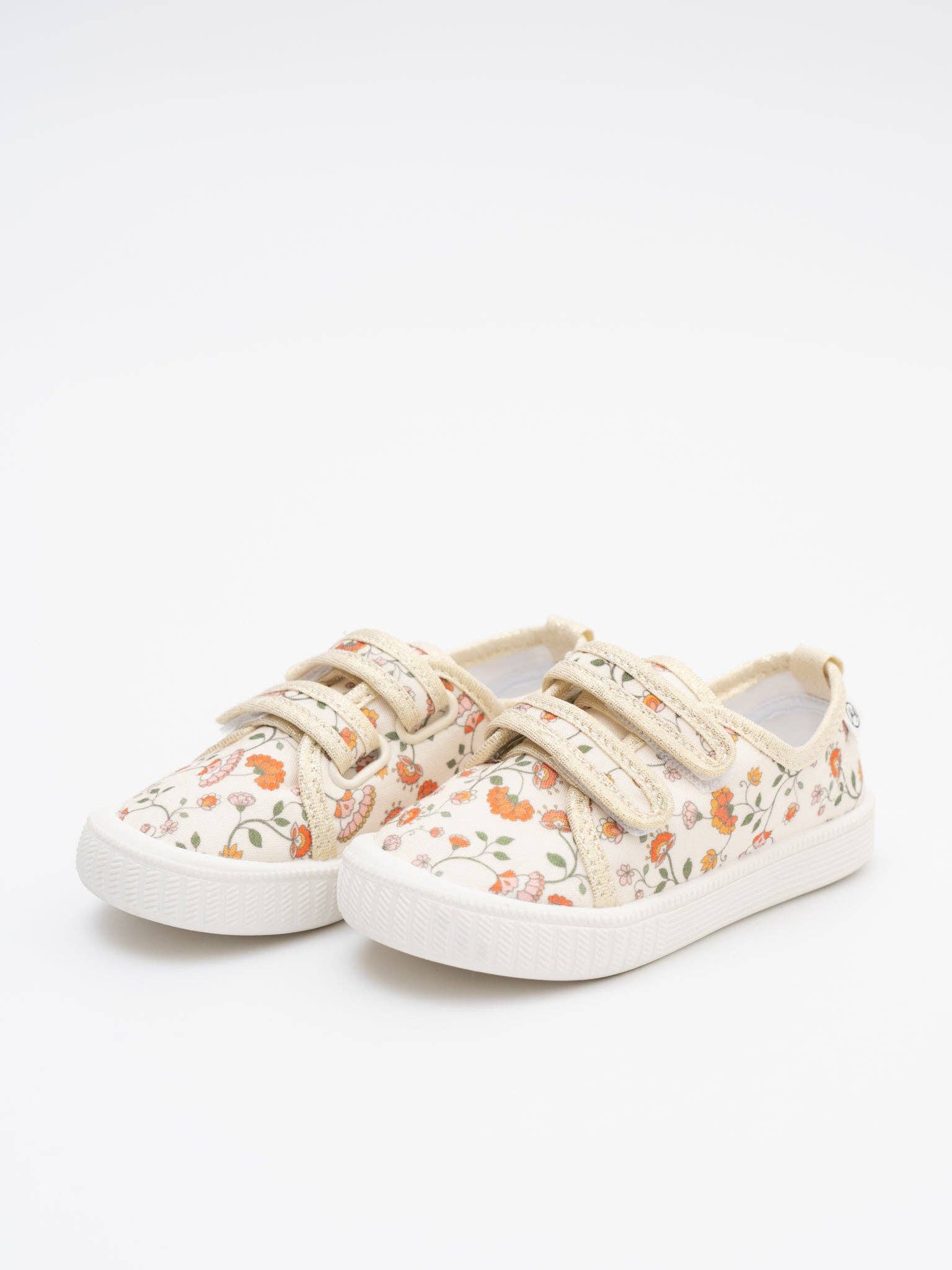 Marie Nicole Clothing - Wholesale Lifestyle Sneakers - Kids - Girls' Canvas Velcro Sneaker in Floral1