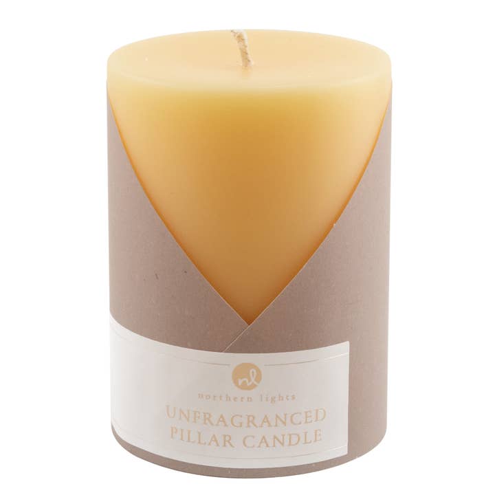 Northern Lights - Wholesale Pillar Candle - Unfragranced 3x4 Pillar3