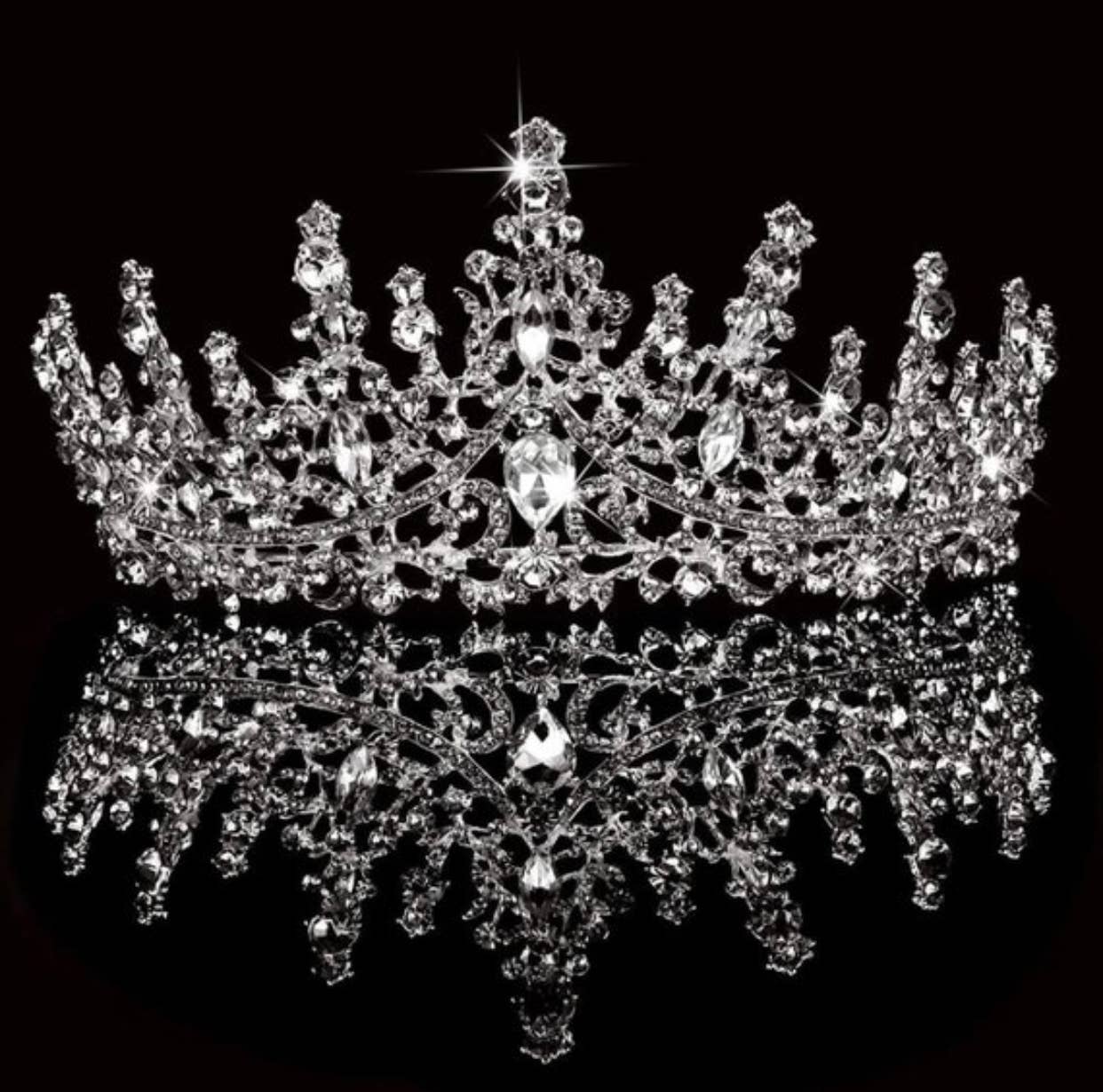 Happy Dream Gifts - Wholesale Tiara - Women's - Crystal Tiaras and Crowns for Women Wedding Tiaras for Bride1