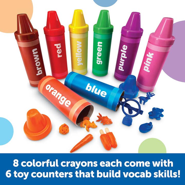 Learning Resources - Wholesale Crayons - Kids & Baby - Rainbow Sorting Crayons