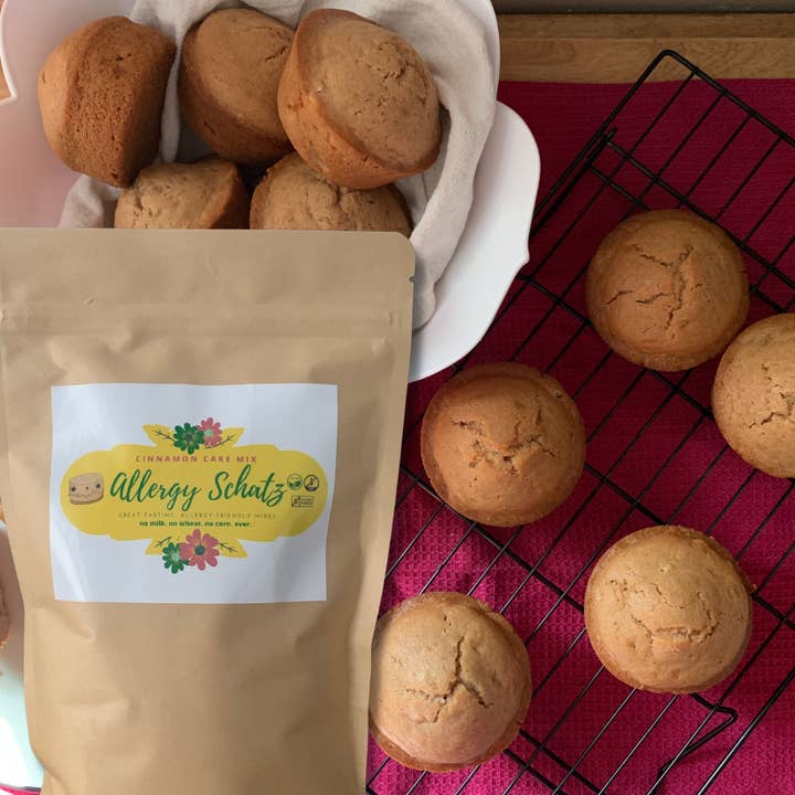 Allergy Schatz – wholesale Kakmix – Glutenfri Vegan kanel tårta
