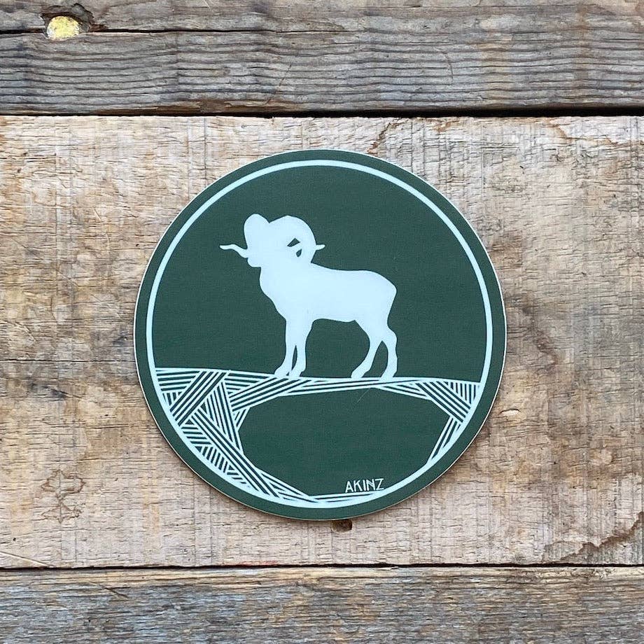 Akinz - Wholesale Sticker - Stalwart Ram Sticker1