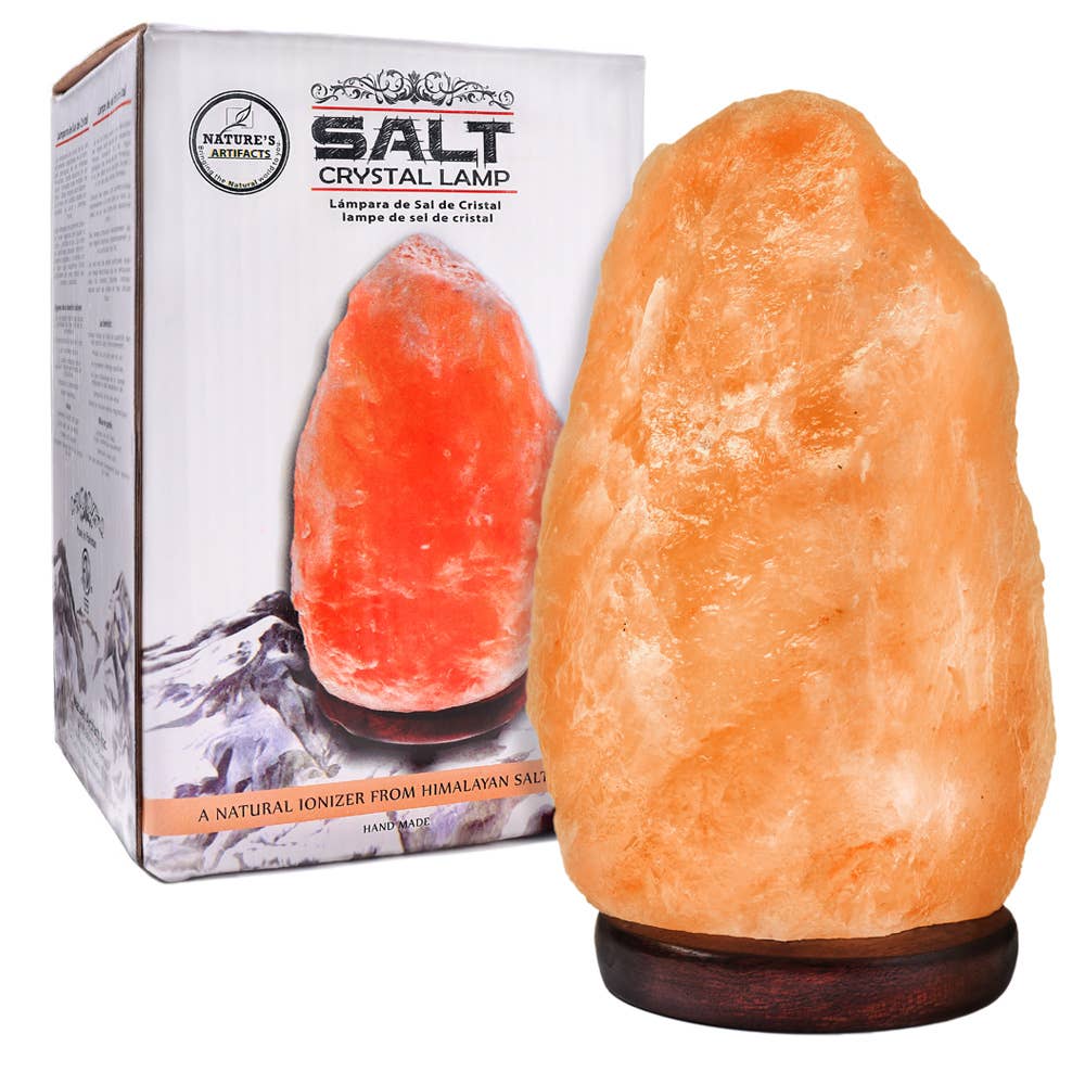 Natures Artifacts Inc – Engroshandel Saltlampe – Naturlig Himalaya saltkrystal lampe (mini størrelse, elektrisk)3
