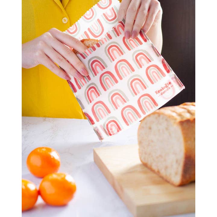 Ecologie - Wholesale Food Storage Wrap/Bag - Prisma Beeswax Sandwich Bag Set of 2