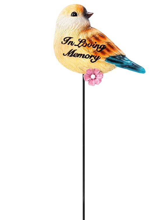 'In Loving Memory' Bird Pick Memorial Item #17403 DEC for wholesale by Napco