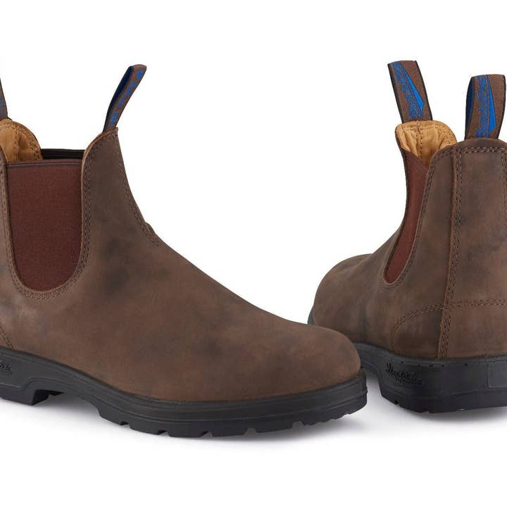 Blundstone #584 Rustic Brown Thermal Chelsea Boot for wholesale on Faire