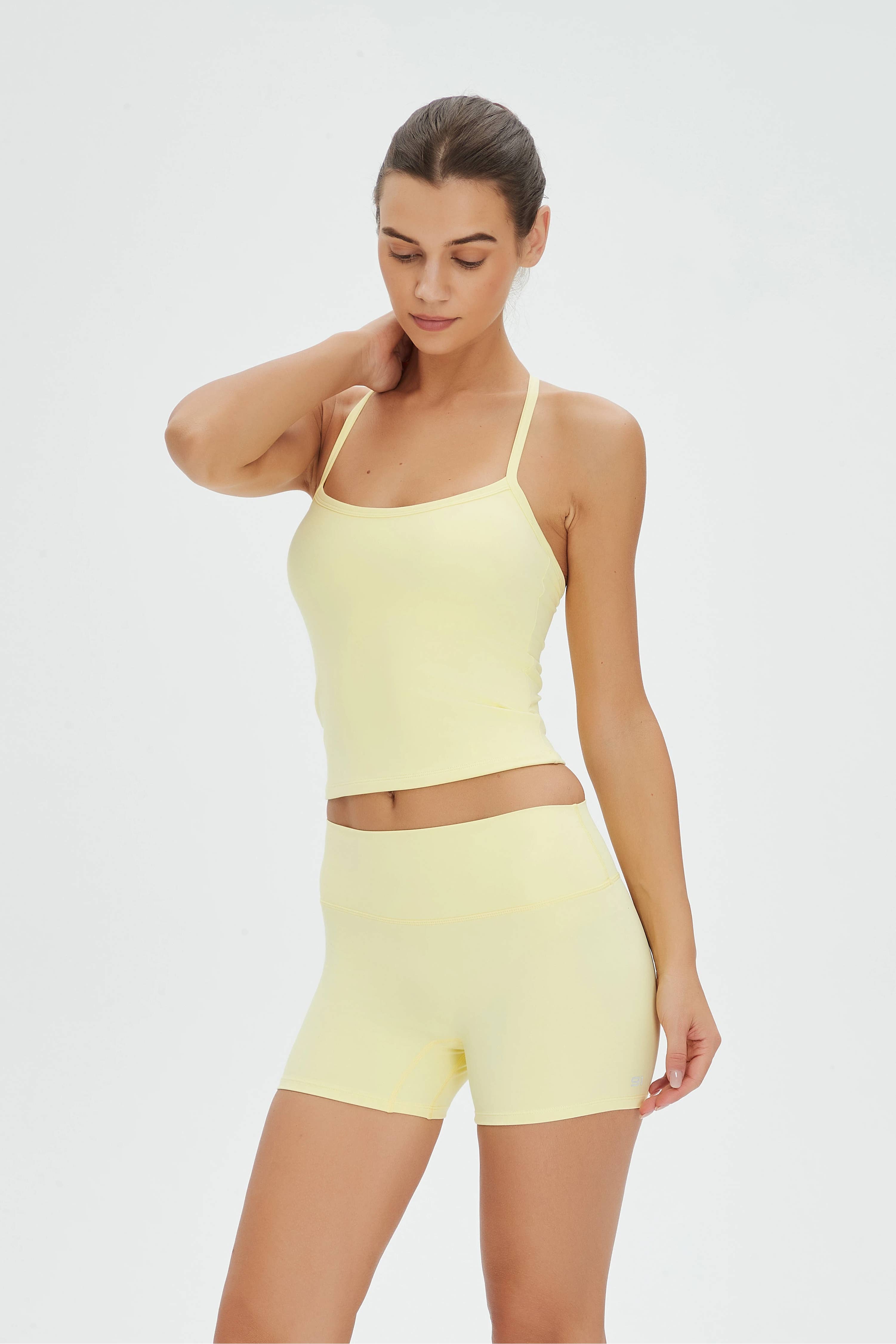 Mantra Active - Wholesale Activewear Set - Women's - Vesper Halter Neck Sports Bra & Shorts Activewear Set17